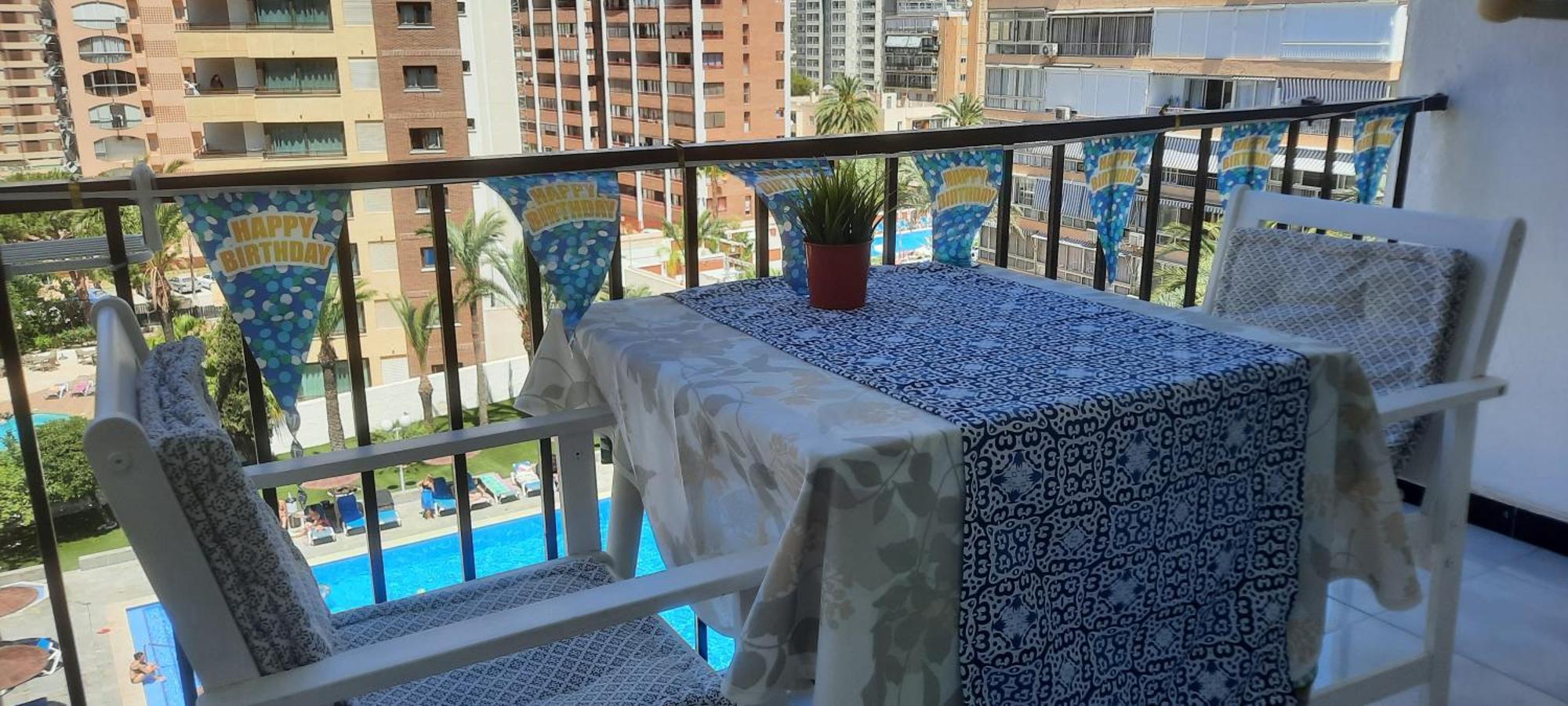 Happy Loix Apartamento Wifi Aa Benidorm Exterior foto